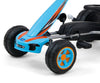 Sininen Karting polkuauto lapselle - Viper - Vuodevaatteet.fi