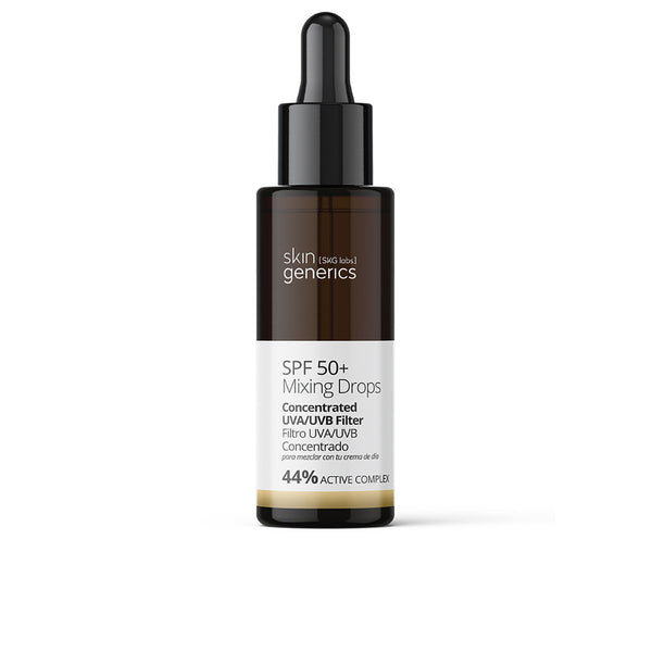 Skin Generics Mixing drops tiivistetty uva/uvb-suodatin spf50+ 30 ml | Vuodevaatteet.fi
