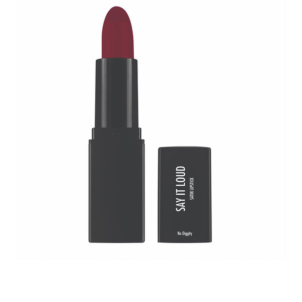Sleek Say it loud satiinipunainen huulipuna #no diggity 3,23 gr | Vuodevaatteet.fi