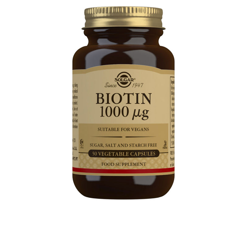 Solgar Biotin 1000 ΜG 50 Tablets | Vuodevaatteet.fi