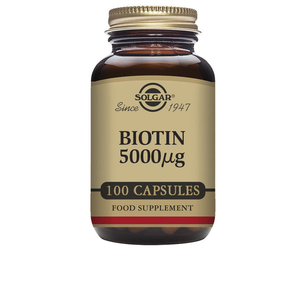 Solgar Biotin 5000 ΜG 100 Tablets | Vuodevaatteet.fi