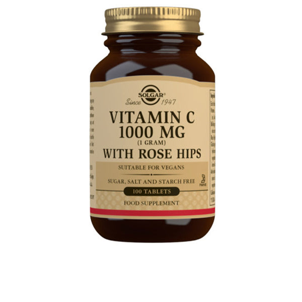 Solgar Rose Hips C 1000Mg. Capsules 100 U | Vuodevaatteet.fi
