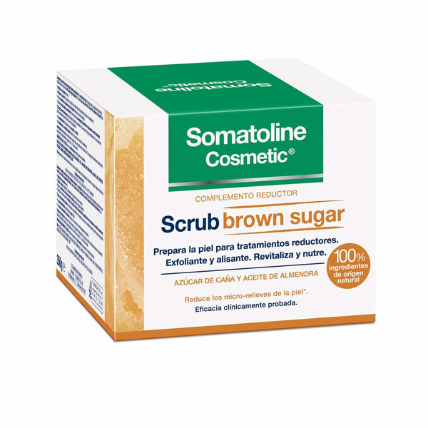 Somatoline Cosmetic Scrub exfoliante complemento reductor brown sugar 350 gr | Vuodevaatteet.fi
