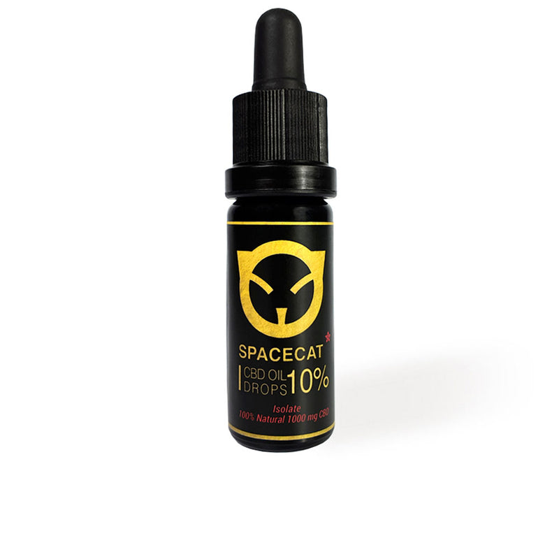 Spacecat CBD-öljy 10% täyden spektrin 10 ml | Vuodevaatteet.fi