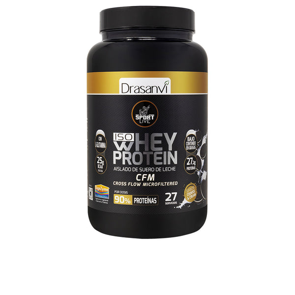 Sport Live Drasanvi Iso Whey Protein Isolate #Cookies & Cream 800 Gr | Vuodevaatteet.fi