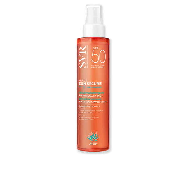 Svr Laboratoire Dermatologique Sun secure kuivaöljy spf50 200 ml | Vuodevaatteet.fi