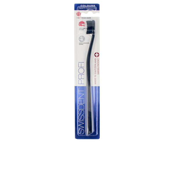 Swissdent Hammasharja Colours classic #mustapunainen 1 kpl | Vuodevaatteet.fi
