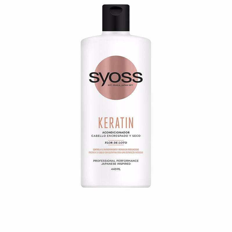 Syoss Keratin hoitoaine pörröisille ja kuiville hiuksille 440 ml | Vuodevaatteet.fi