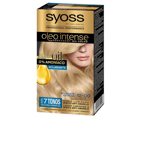 Syoss Oleo Intense kestohiusväri ilman ammoniakkia #12.0-erittäin vaalentava | Vuodevaatteet.fi