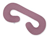 Seitenschläferkissen - Schwangerschaftskissen C - Violett