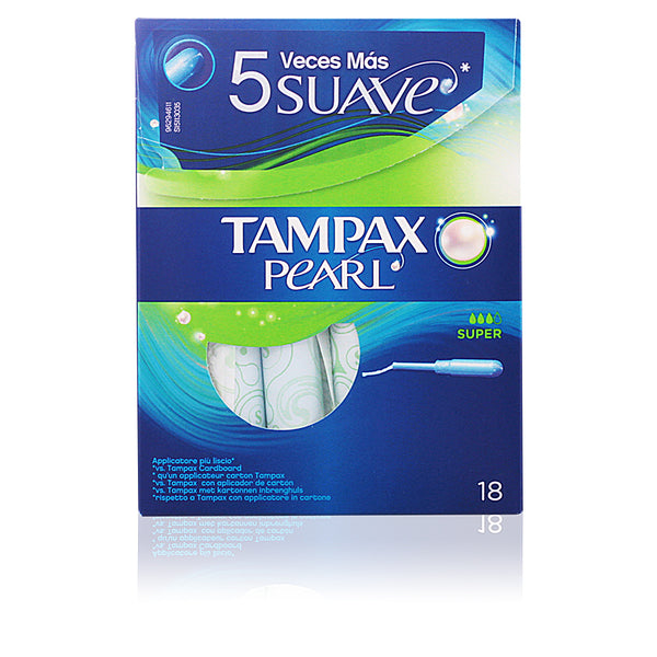 Tampax Pearl Super 18 kpl – luotettava suoja | Vuodevaatteet.fi
