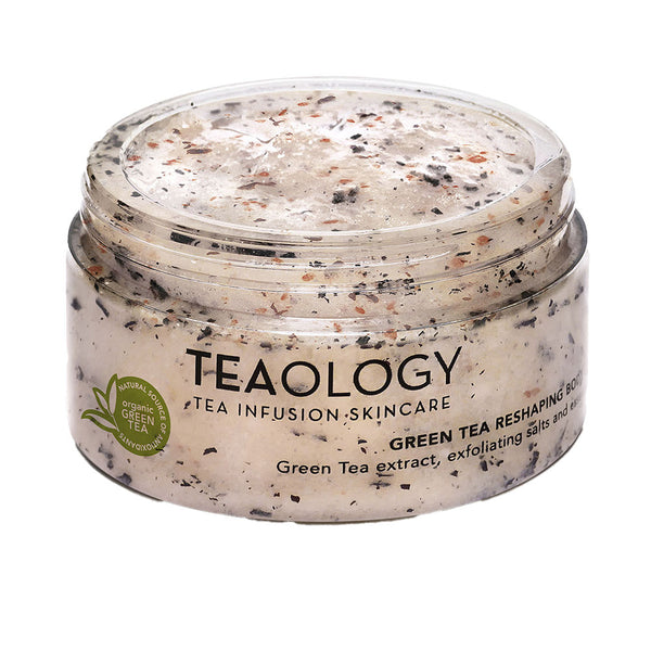Teaology Green tea uudelleenmuotoileva vartalokuorinta 450 gr | Vuodevaatteet.fi