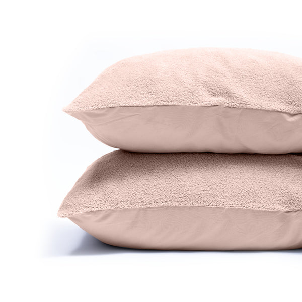 Teddy Tyynyliinat 2pack Roze - Vuodevaatteet