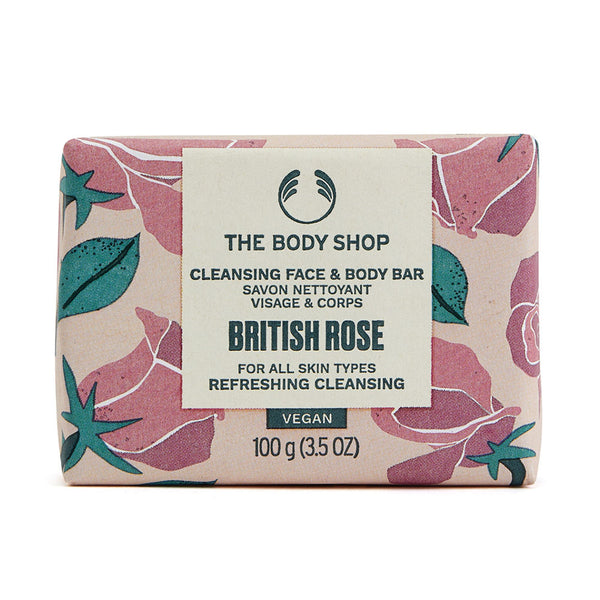 The Body Shop British Rose Soap 100 Gr | Vuodevaatteet.fi