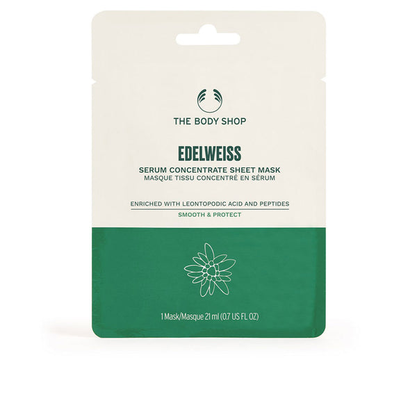 The Body Shop Edelweiss seerumitiiviste-kangasnaamio 1 kpl | Vuodevaatteet.fi