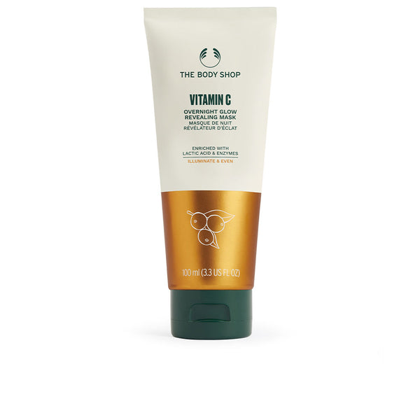 The Body Shop Vitamin c yönaamio hehkun paljastamiseksi 100 ml | Vuodevaatteet.fi