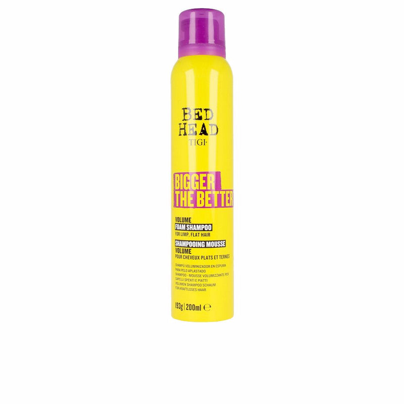 Tigi Bed head bigger the better volume foam shampoo 200 ml | Vuodevaatteet.fi