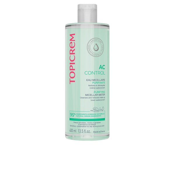 Topicrem Ac Purifying Micellar Water 400 Ml | Vuodevaatteet.fi