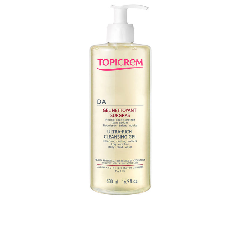 Topicrem Da Protect Cleansing Gel 500 Ml | Vuodevaatteet.fi