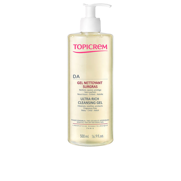 Topicrem Da Protect Cleansing Gel 500 Ml | Vuodevaatteet.fi