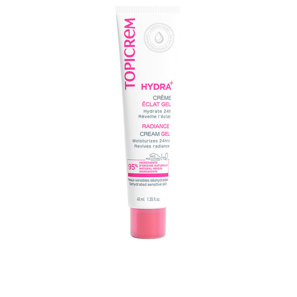 Topicrem Hydra+ Illuminating Moisturizing Gel 40 Ml | Vuodevaatteet.fi