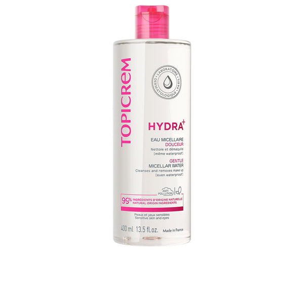 Topicrem Hydra+ Mild Micellar Water 400 Ml | Vuodevaatteet.fi