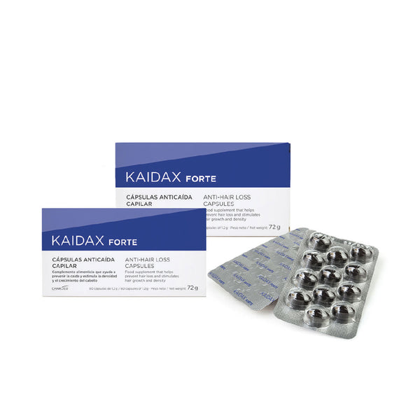 Topicrem Kaidax Forte Anti-Fall Capsules Pack 2 X 60 Units | Vuodevaatteet.fi