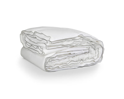 Percale Cotton Touch 4-Seizoenen Dekbed Valkoinen - Vuodevaatteet