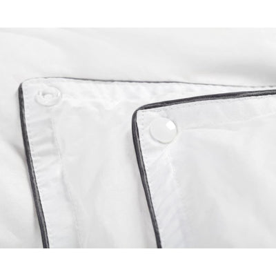 Percale Cotton Touch 4-Seizoenen Dekbed Valkoinen - Vuodevaatteet