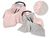 Turvaistuimen Istuinpehmuste - Ballerinas Pink/Gray