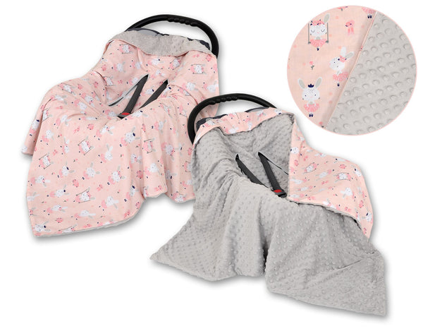 Turvaistuimen Istuinpehmuste - Ballerinas Pink/Gray
