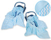 Turvaistuimen Istuinpehmuste - Chevron Blue