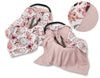 Turvaistuimen Istuinpehmuste - Flower Dream Catchers/Pastel Pink