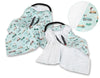 Turvaistuimen Istuinpehmuste - Mint Rabbits/White