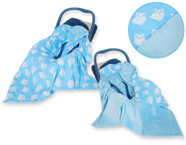 Turvaistuimen Istuinpehmuste - Owls Blue