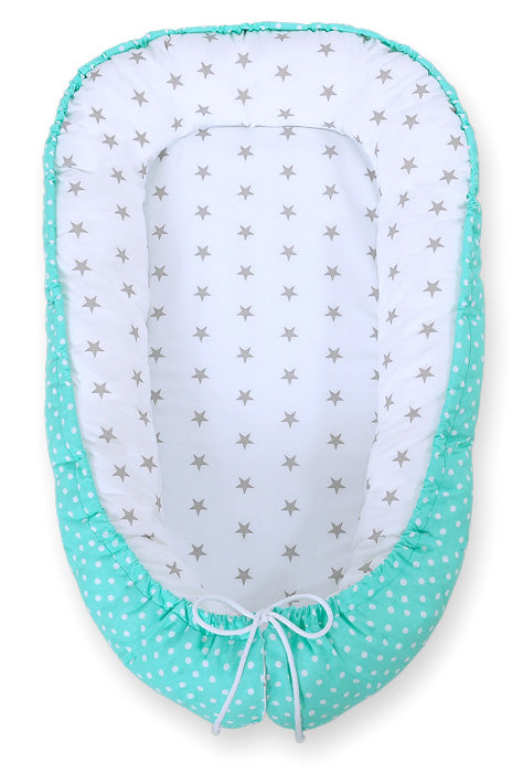 Unipesä - Grey Stars/ Dots On Mint