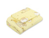Vaauvan Peitto Ja Tyyny - Newborn - 75X100cm - Teddy Bears On Ladders Cream