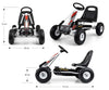 Valkoinen Karting polkuauto lapselle - Thor - Vuodevaatteet.fi