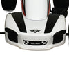 Valkoinen Karting polkuauto lapselle - Viper - Vuodevaatteet.fi