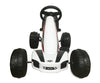 Valkoinen Karting polkuauto lapselle - Viper - Vuodevaatteet.fi