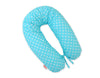 Vartalotyyny / Raskaustyyny - White Polka Dots On Turquoise