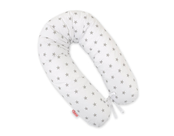 Vartalotyyny / Raskaustyyny - White With Grey Stars