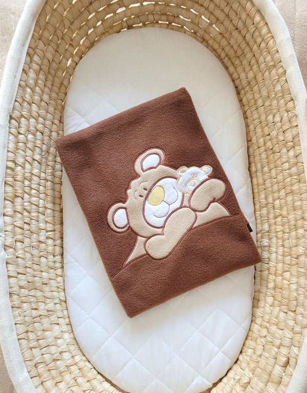 Fleece Viltti Vauvalle - Teddy Bear Barnaba Brown