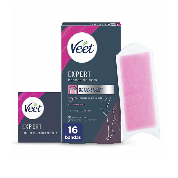 Veet Expert body vahaliuskat normaalille iholle 16 kpl | Vuodevaatteet.fi