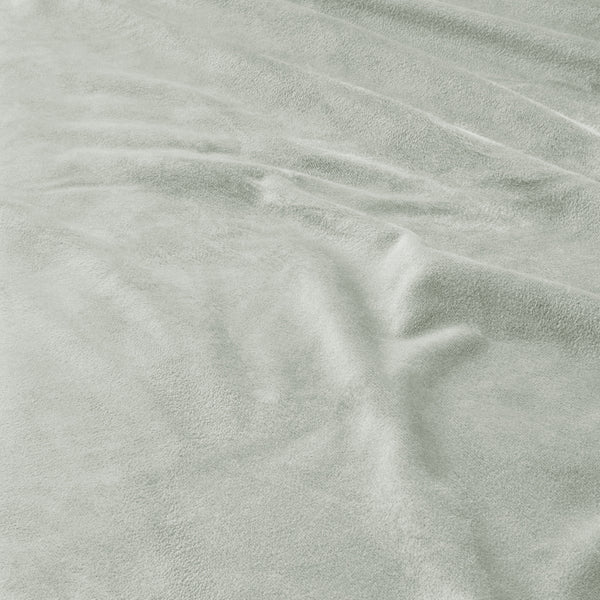 Valkoinen sametti pussilakanasetti Velvet Ruffles
