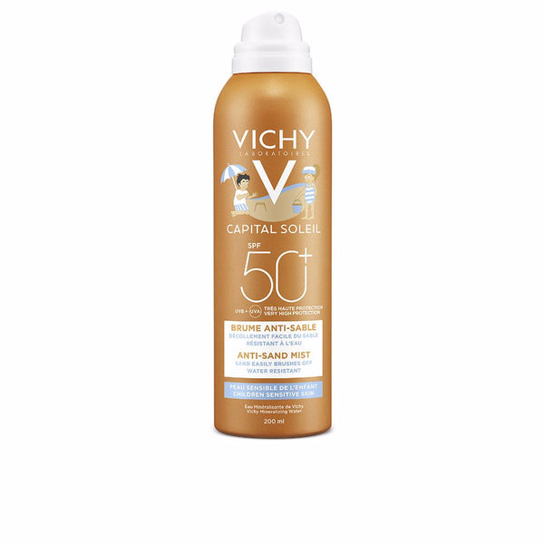 Vichy Capital soleil anti-sable sumu lapsille spf50+ 200 ml | Vuodevaatteet.fi