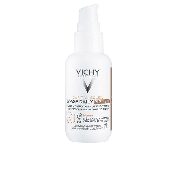 Vichy Capital Soleil Uv Age Daily Photoprotective Fluid Color Medium Spf50+ 40 Ml | Vuodevaatteet.fi