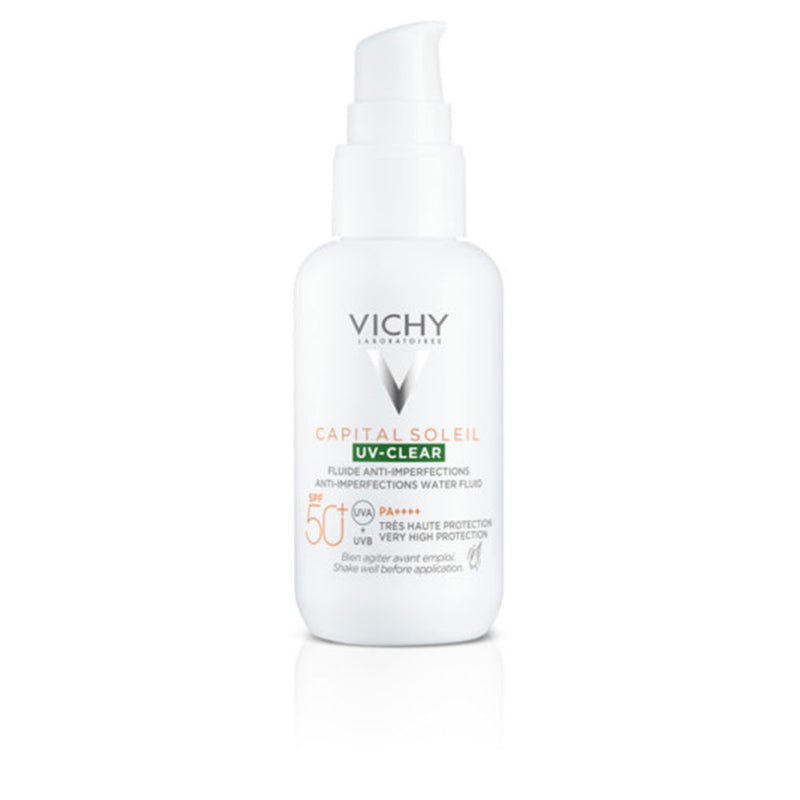 Vichy Capital Soleil Uv Clear Daily Photoprotective Fluid Spf50+ 40 Ml | Vuodevaatteet.fi