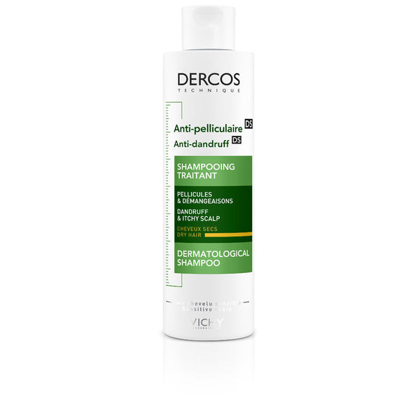 Vichy Dercos anti-pelliculaire secs hoitoaine shampoo 200 ml | Vuodevaatteet.fi