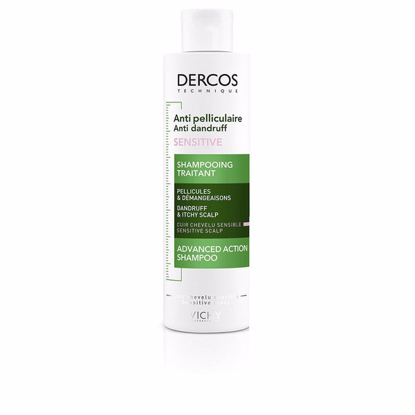 Vichy Dercos anti-pelliculaire sensitive hoitoaineshampoo 200 ml | Vuodevaatteet.fi
